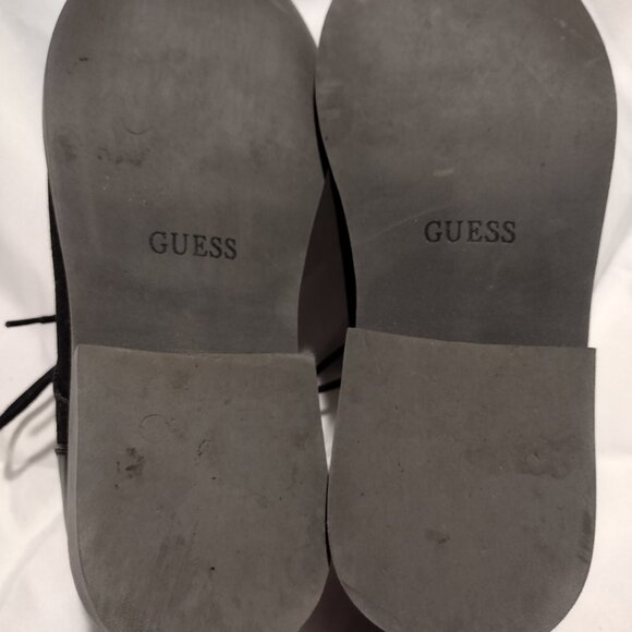 🌎 Guess || 9 Black Denim Oxford - Picture 6 of 7